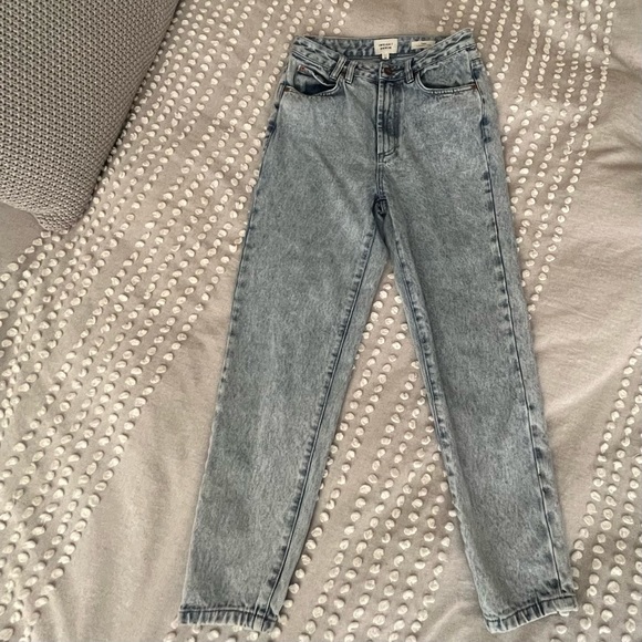 Insight Denim Tina tapered mom jean 100% cotton size 26 - Picture 2 of 9